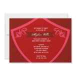 Guest of Honor: Red Party Invitation