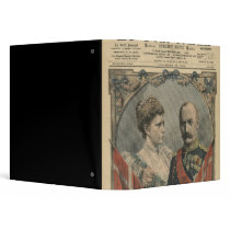 Guests of France, King Frederick VIII  and Queen 3 Ring Binders