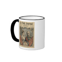 Guests of France, King Frederick VIII  and Queen Mugs