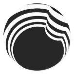 GUGGENHEIM ROUND STICKER