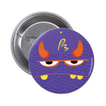 Guiara_bull Pinback Button
