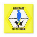 GUIDE DOGS BLIND PEOPLE magnets
