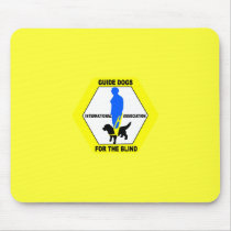 GUIDE DOGS BLIND PEOPLE mousepads by Sofia_Youshi GUIDE DOGS BLIND PEOPLE mousepads