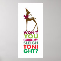 Guide My Sleigh Poster
