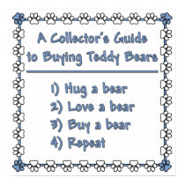 Guide to Buying Teddy Bears posters