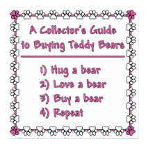 Guide to Buying Teddy Bears posters