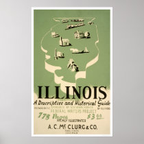 Guide To Illinois 1940 WPA Print