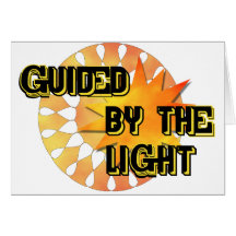 Guided By the Light Greeting Card