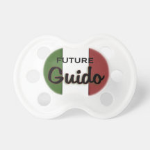 Guido Italian Flag Pacifier