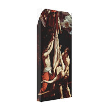 Guido Reni - Crucifixion of St Peter Gallery Wrapped Canvas