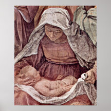 Guido Reni - detalle del nacimiento de Marys Posters