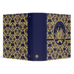 Guilded Summer 1.5 Guest Book 3 Ring Binder