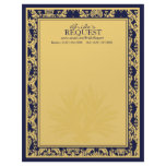 Guilded Summer Letter Head Customized Letterhead