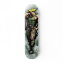 Guile With Jacket Skate Board