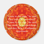 Guillaume Appolinaire inspirational quotation Magnets