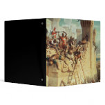 Guillaume de Clermont defending Ptolemais 3 Ring Binder