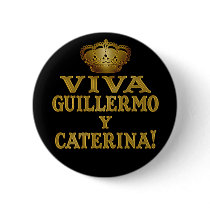 Guillermo y Caterina Boda Real Camisas y Mas Pinback Buttons