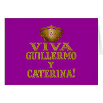 Guillermo y Caterina Boda Real Camisas y Mas Greeting Cards