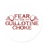 Guillotine Choke Sticker