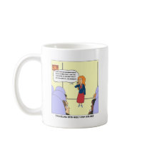 Guilt Trip Airlines Funny Carrtoon Gifts & Tees Coffee Mugs