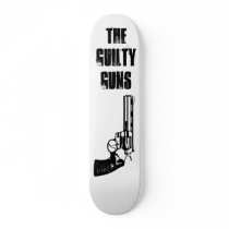 GUILTY GUNS REVOLVA SKATEBOARD by GuardianAngelHB GUILTY GUNS REVOLVA SKATEBOARD
