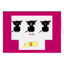 Guilty Kitty... cards