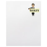Guilty Letterhead Template