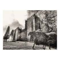 Guimaraes Castle in Portugal Print
