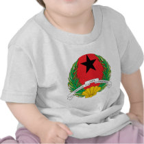 Guinea Bissau Coat of Arms detail Tee Shirts