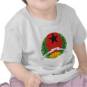 Guinea Bissau coat of arms t-shirts
