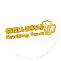 Guinea-Bissau Drinking Team Sticker