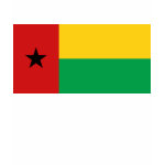 Guinea-Bissau Flag Map Spaghetti Top