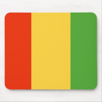 Guinea Flag Mousepad by jacinto888