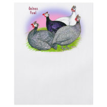 Guinea Fowl Quartet flyers by diane_jacky Guinea Fowl Quartet flyers