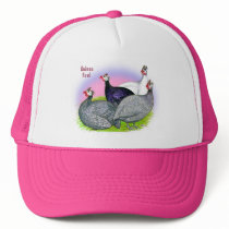 Guinea Fowl Quartet hats