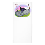 Guinea Fowl Quartet Rack Cards