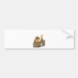 guinea pig and yellow bird bumper stickers
