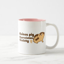Guinea pig appreciation society GAS Mugs