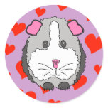 Guinea Pig Hearts stickers