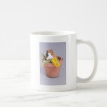 guinea pig in a flowerpot coffee mugs