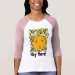 Ladies 3/4 Sleeve Raglan (Fitted)