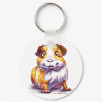 Guinea-pig keychains