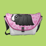 Guinea Pig Love (long hair) Courier Bag