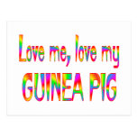 Guinea Pig Love Post Cards