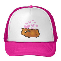 Guinea Pig Love (scruffy) Mesh Hats
