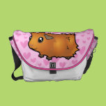 Guinea Pig Love (scruffy) Commuter Bags