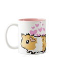 Guinea Pig Love (scruffy) mug