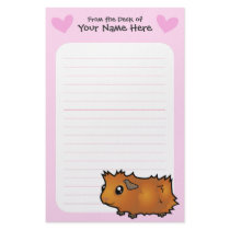Guinea Pig Love (scruffy) Stationery