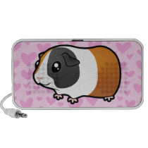 Guinea Pig Love (smooth) (add your pattern!) Iphone Speakers