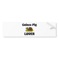 Guinea Pig Lover bumper stickers by AnimalShirts Guinea Pig Lover bumper stickers